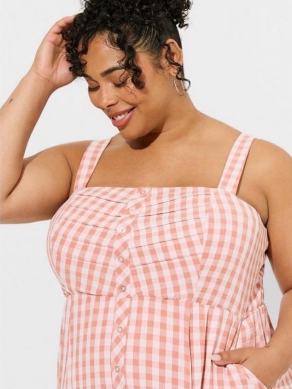 Torrid seersucker dress size 2